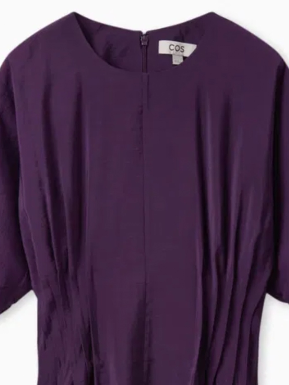 COS Purple Midi Dress - Picture 3 of 9